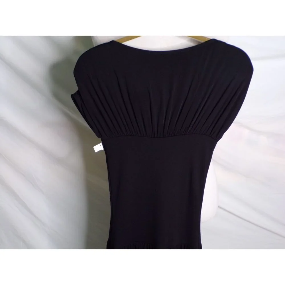 SOLD TOTEME Stretch Maxi Dress Black XX-Small NEW - Picture 9 of 11